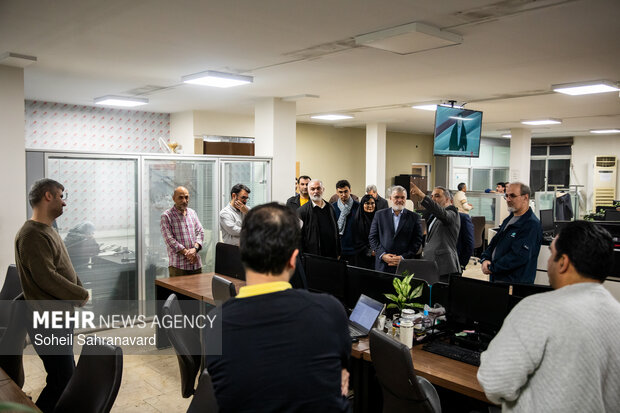 Tehran governor visits Mehr headquarters