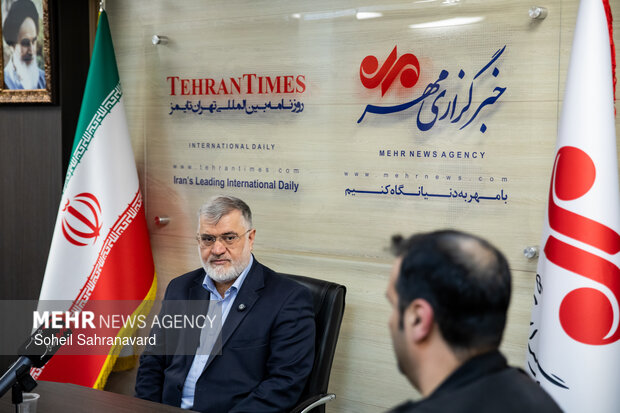 Tehran governor visits Mehr headquarters
