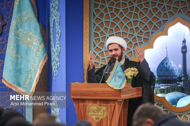 گردهمایی پویش فرزندان نذر ظهور در مسجد جمکران