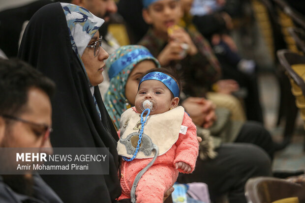 گردهمایی پویش فرزندان نذر ظهور در مسجد جمکران