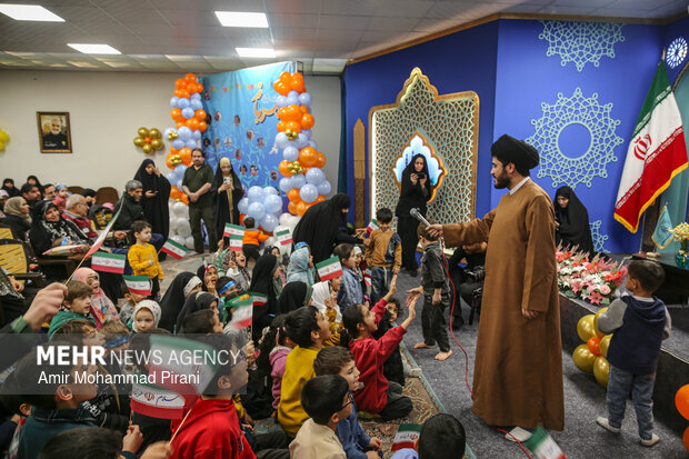 گردهمایی پویش فرزندان نذر ظهور در مسجد جمکران