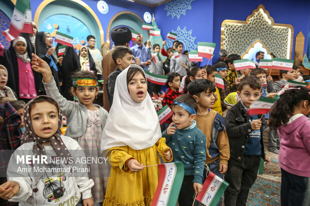 گردهمایی پویش فرزندان نذر ظهور در مسجد جمکران