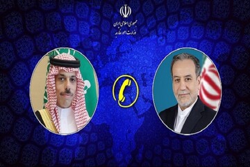 وزيرا خارجية ايران والسعودية يناقشان احدث الأوضاع في المنطقة