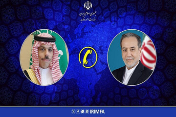 Araghchi, Saudi FM discuss ties, increased regional tensions