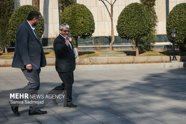 سید کامل تقوی نژاد در حاشیه جلسه هیئت دولت