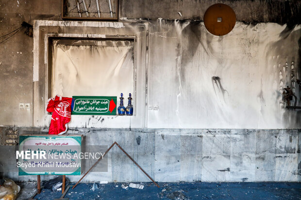 نقاط آسیب‌دیده اهواز در اغتشاشات دی‌ماه