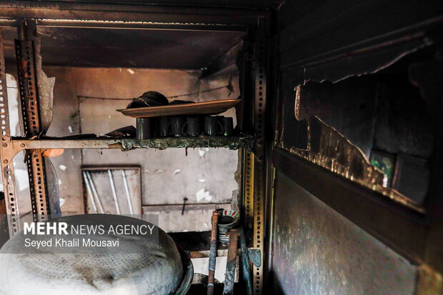 نقاط آسیب‌دیده اهواز در اغتشاشات دی‌ماه