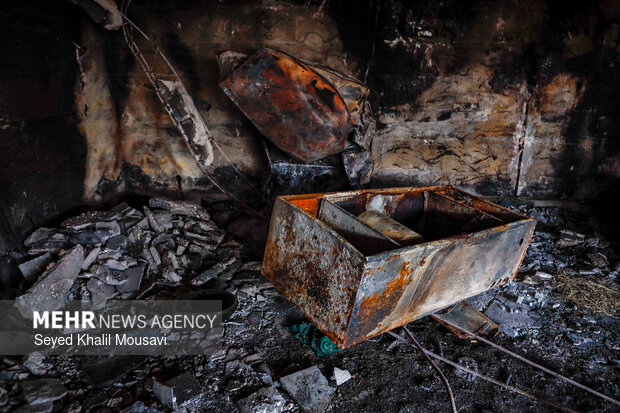 نقاط آسیب‌دیده اهواز در اغتشاشات دی‌ماه