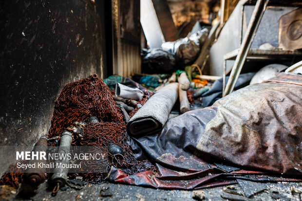 نقاط آسیب‌دیده اهواز در اغتشاشات دی‌ماه