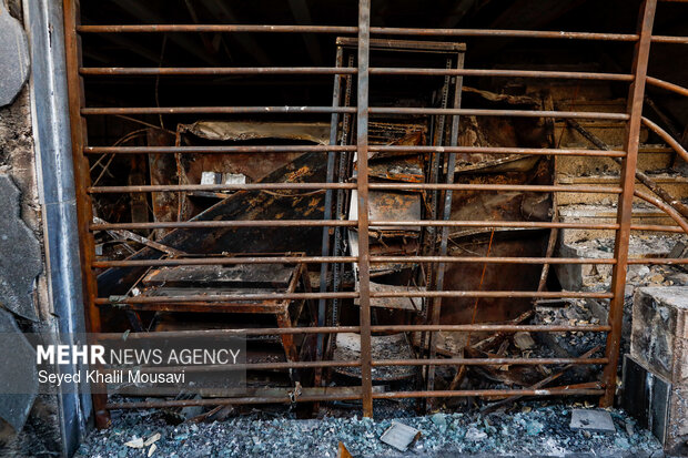 نقاط آسیب‌دیده اهواز در اغتشاشات دی‌ماه