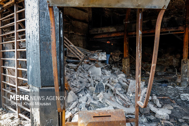 نقاط آسیب‌دیده اهواز در اغتشاشات دی‌ماه