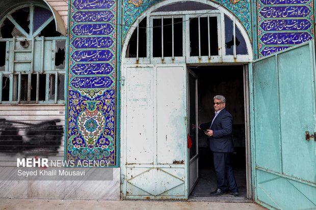 نقاط آسیب‌دیده اهواز در اغتشاشات دی‌ماه