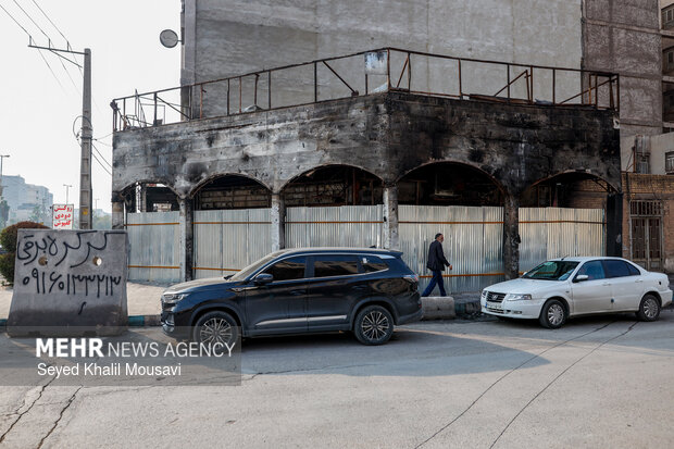 نقاط آسیب‌دیده اهواز در اغتشاشات دی‌ماه