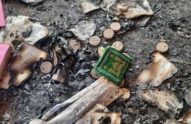 کشف مواد آتش زا با اهداف خرابکارانه در آستانه اشرفیه