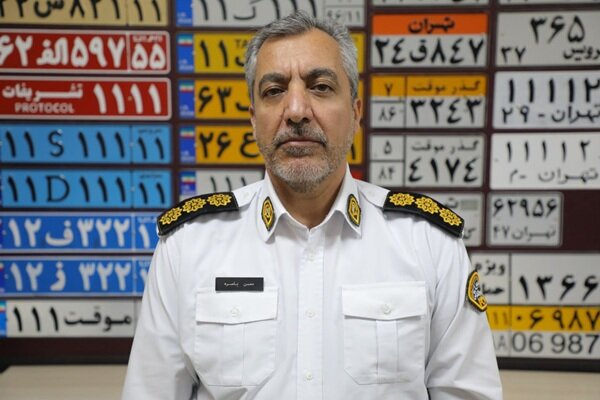 سرهنگ باسره: پلاک‌های فک‌شده ۹ ماه در انبار نگهداری می‌شوند