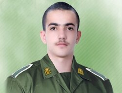 شهادت سرباز وظیفه در عملیات شبانه پاسگاه انتظامی رباط کرمان