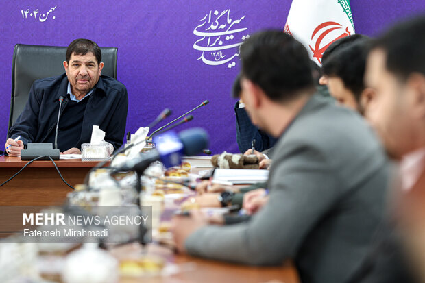 دیدار محمد مخبر با نخبگان جوان