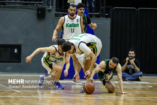 لیگ برتر بسکتبال - کاله آمل و پاس کردستان