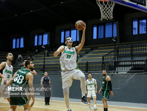 لیگ برتر بسکتبال - کاله آمل و پاس کردستان