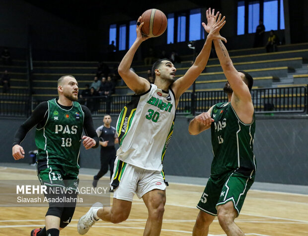 لیگ برتر بسکتبال - کاله آمل و پاس کردستان