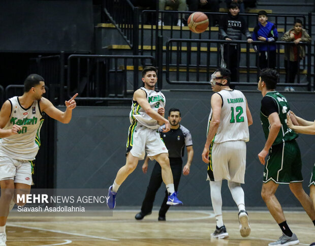 لیگ برتر بسکتبال - کاله آمل و پاس کردستان
