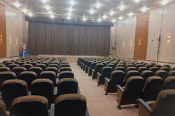 سالن تئاتر امیرنظام گروس بیجار بازسازی شد