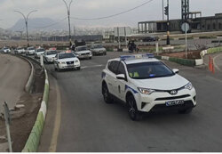 رژه خودرویی اقتدار در شاهرود