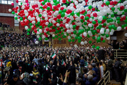 İran'ın kuzeyinde “Vilayete Bağlılık” kutlama töreni