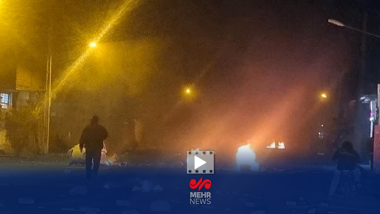 فیلم حمله تروریست‌های موساد به آسمان آباد شهرستان چرداول