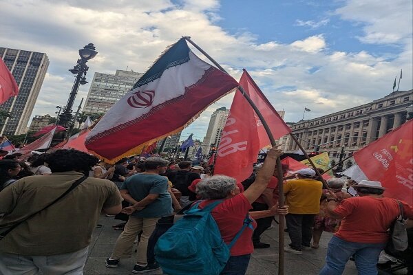 تظاهرات حمایت از ایران در برزیل