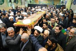 پیکر آیت الله «عبدخدایی» در حرم امام رضا(ع) به خاک سپرده شد