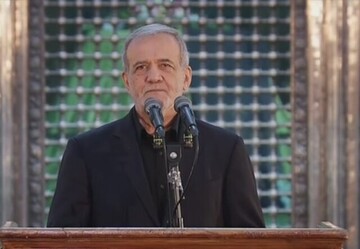 بزشكيان: العدو يسعى إلى تحويل الاحتجاجات إلى حرب أهلية