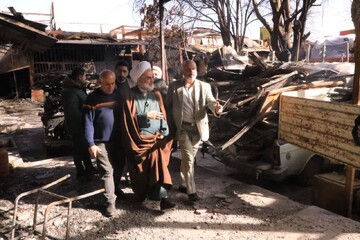 آیت الله فلاحتی: دستگاه قضا با عاملان حریق بازار رشت قاطع برخورد کند