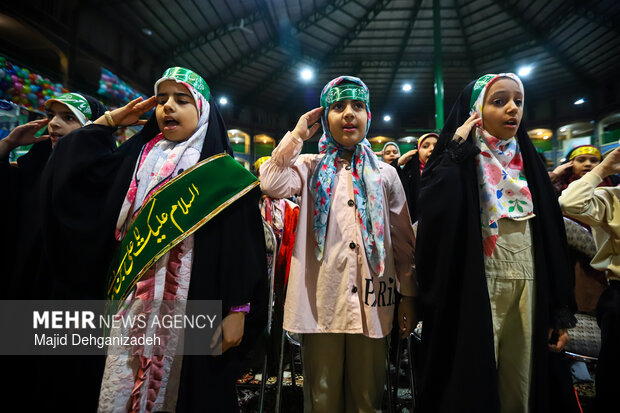 اجتماع عظیم سربازان کوچک صاحب‌الزمان (عج) در یزد