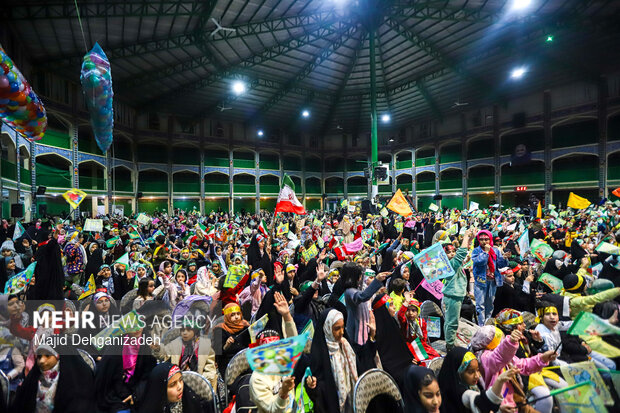 اجتماع عظیم سربازان کوچک صاحب‌الزمان (عج) در یزد