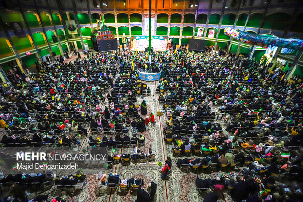 اجتماع عظیم سربازان کوچک صاحب‌الزمان (عج) در یزد