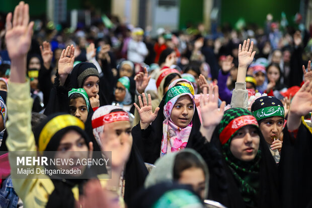 اجتماع عظیم سربازان کوچک صاحب‌الزمان (عج) در یزد