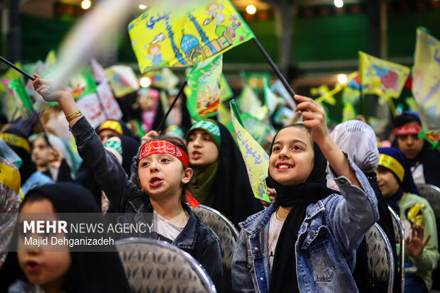 اجتماع عظیم سربازان کوچک صاحب‌الزمان (عج) در یزد