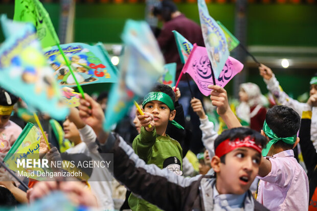 اجتماع عظیم سربازان کوچک صاحب‌الزمان (عج) در یزد