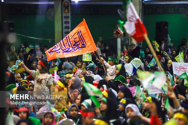 اجتماع عظیم سربازان کوچک صاحب‌الزمان (عج) در یزد