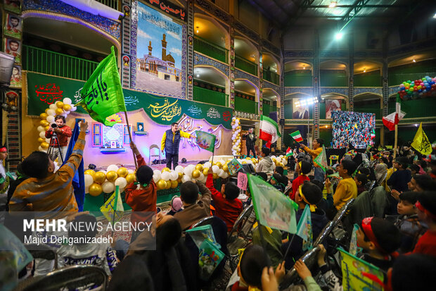 اجتماع عظیم سربازان کوچک صاحب‌الزمان (عج) در یزد