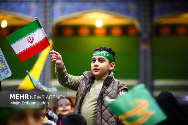 اجتماع عظیم سربازان کوچک صاحب‌الزمان (عج) در یزد