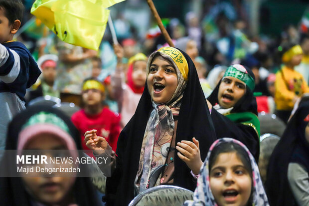 اجتماع عظیم سربازان کوچک صاحب‌الزمان (عج) در یزد