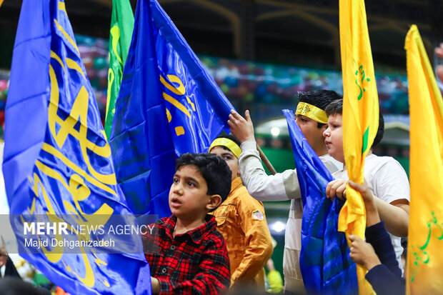 اجتماع عظیم سربازان کوچک صاحب‌الزمان (عج) در یزد