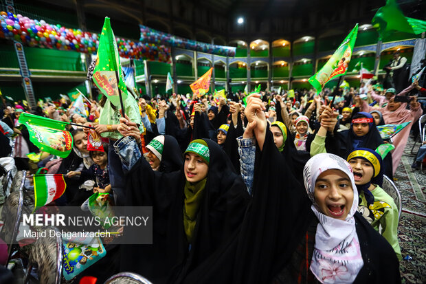 اجتماع عظیم سربازان کوچک صاحب‌الزمان (عج) در یزد