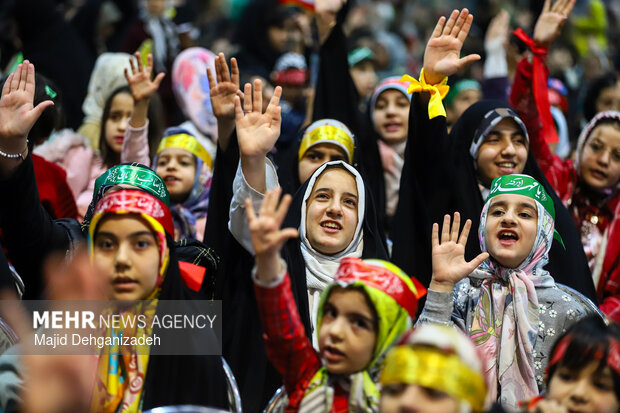 اجتماع عظیم سربازان کوچک صاحب‌الزمان (عج) در یزد