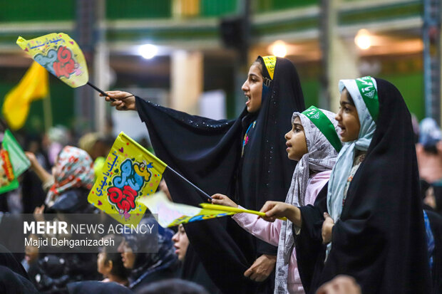 اجتماع عظیم سربازان کوچک صاحب‌الزمان (عج) در یزد