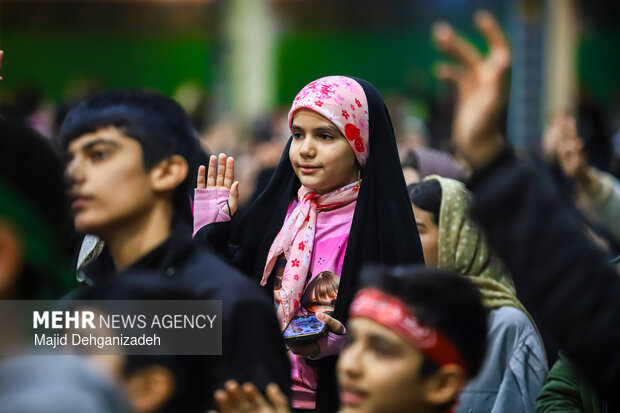 اجتماع عظیم سربازان کوچک صاحب‌الزمان (عج) در یزد