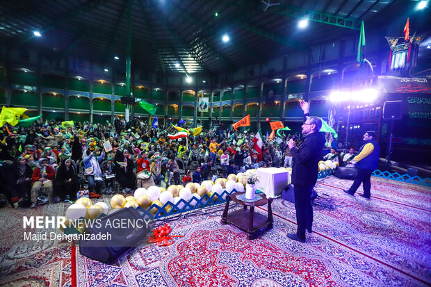 اجتماع عظیم سربازان کوچک صاحب‌الزمان (عج) در یزد