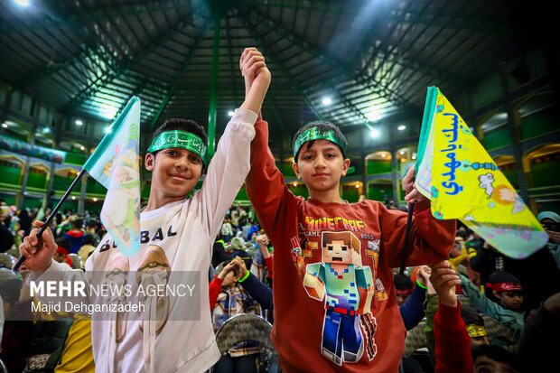 اجتماع عظیم سربازان کوچک صاحب‌الزمان (عج) در یزد